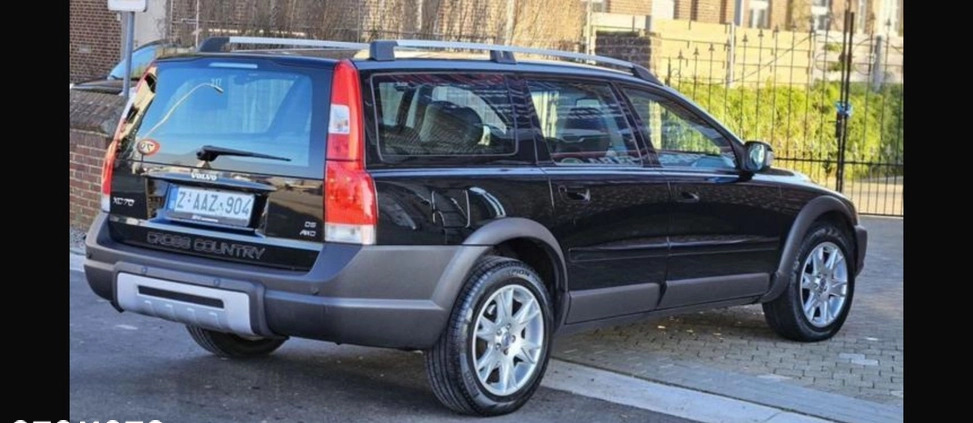 Volvo XC 70 cena 34900 przebieg: 272000, rok produkcji 2007 z Sieradz małe 106